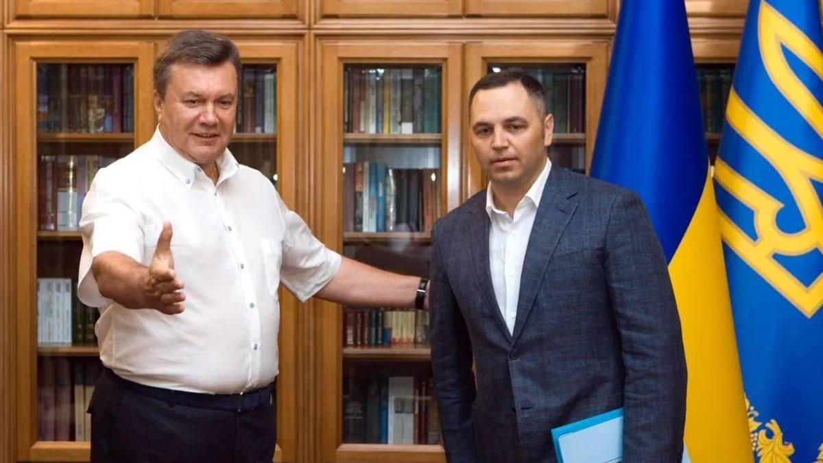 Виктор Янукович и Андрей Портнов Виктор Янукович и Андрей Портнов